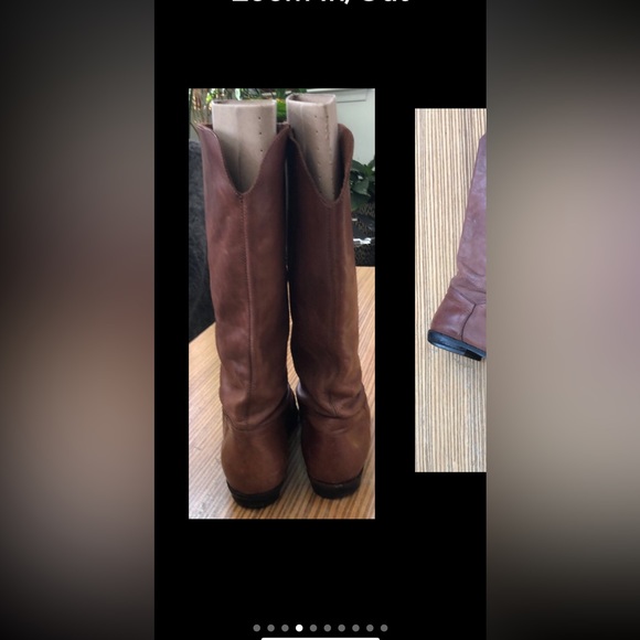 Vintage 80s Genuine Authentic Mia Leather Slouch Boots
Size 7.5 - Picture 4 of 10